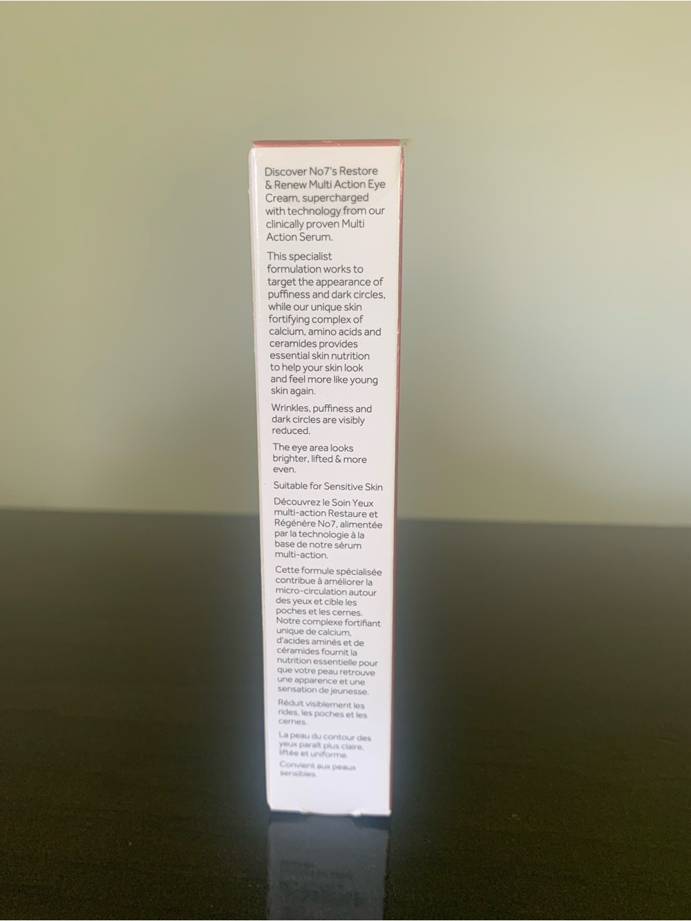 New sealed in box! No7 Restore & Renew Multi Action Eye Cream - Picture 4 of 5